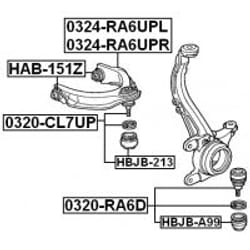 FEBEST 0324-RA6UPR non classificato