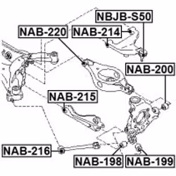 FEBEST NAB-214 non classificato