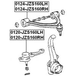 FEBEST 0120-JZS160RH non classificato