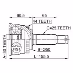 FEBEST 1210-014A44 non classificato
