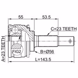 FEBEST 0110-003 non classificato