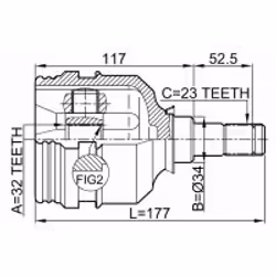 FEBEST 0111-190UKP non classificato - Vista aggiuntiva 2