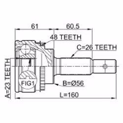 FEBEST 0110-051A48 non classificato