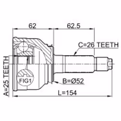 FEBEST 0510-003 non classificato