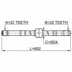 FEBEST 0212-P10RH non classificato