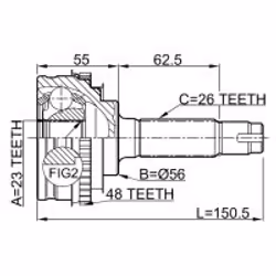 FEBEST 0110-010A48 non classificato