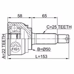 FEBEST 0410-001 non classificato