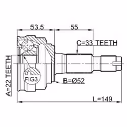 FEBEST 1110-011 non classificato
