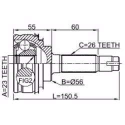FEBEST 0110-010 non classificato