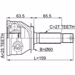 FEBEST 1210-011 non classificato