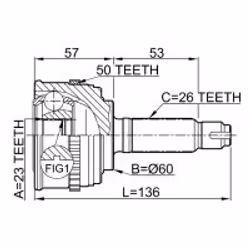 FEBEST 0310-058A50 non classificato