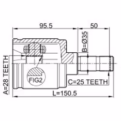 FEBEST 0311-LOGRH non classificato
