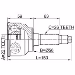 FEBEST 0510-024 non classificato