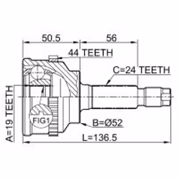 FEBEST 0510-014A44 non classificato
