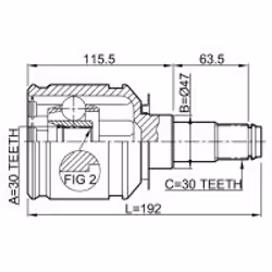 FEBEST 0111-GRJ120 non classificato