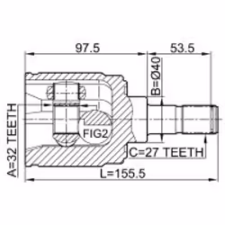 FEBEST 0311-CRVMTRH non classificato