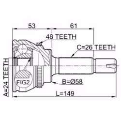 FEBEST 0110-055A48 non classificato