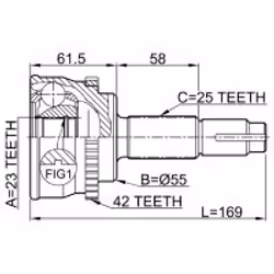 FEBEST 0210-062A42 non classificato