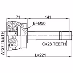 FEBEST 0210-064 non classificato