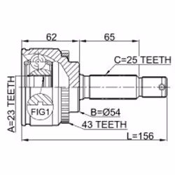 FEBEST 0410-010A43 non classificato