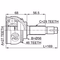 FEBEST 0210-040A46 non classificato