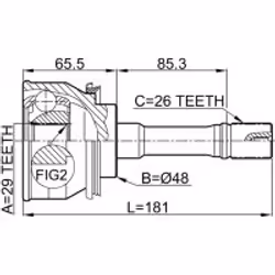 FEBEST 0710-GVSQ non classificato