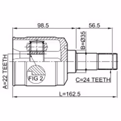 FEBEST 0511-323FLH non classificato