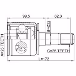 FEBEST 0411-V43LH non classificato