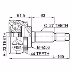 FEBEST 0210-034A44 non classificato