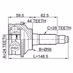 FEBEST 0510-041A44 non classificato