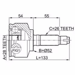 FEBEST 0310-059 non classificato