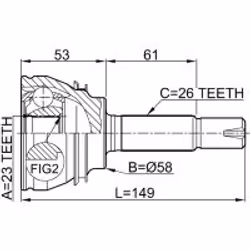 FEBEST 0110-054 non classificato