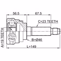 FEBEST 1110-M100 non classificato