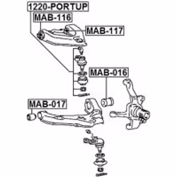 FEBEST MAB-116