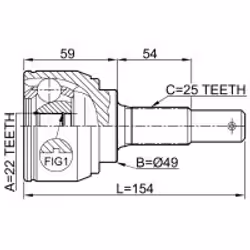 FEBEST 0210-C11X non classificato