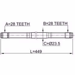 FEBEST 0312-EK3RH non classificato