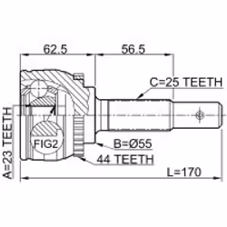 FEBEST 0210-QG18DEA44 non classificato