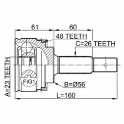 FEBEST 0110-ZZT220A48 non classificato