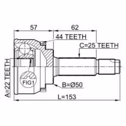 FEBEST 0410-004A44 non classificato