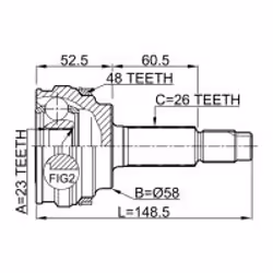 FEBEST 0110-077A48 non classificato