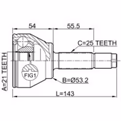 FEBEST 2110-FUS non classificato