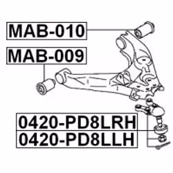 FEBEST 0420-PD8LRH non classificato