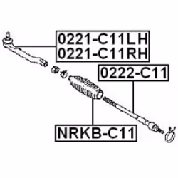 FEBEST 0222-C11 non classificato