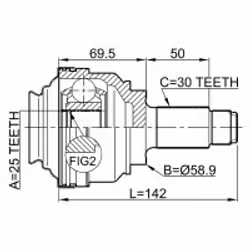 FEBEST 1910-X5RR non classificato