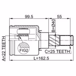FEBEST 0211-B10ATRH non classificato