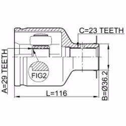 FEBEST 0411-DARH non classificato