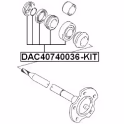 FEBEST DAC40740036-KIT non classificato