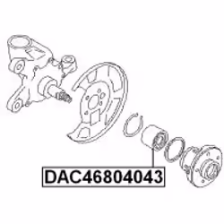 FEBEST DAC46804043 non classificato