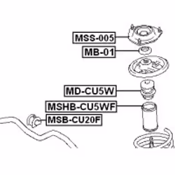 FEBEST MD-CU5W non classificato