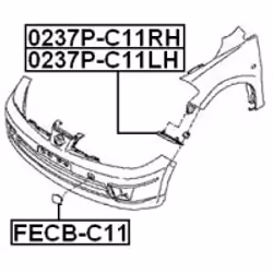 FEBEST 0237P-C11RH